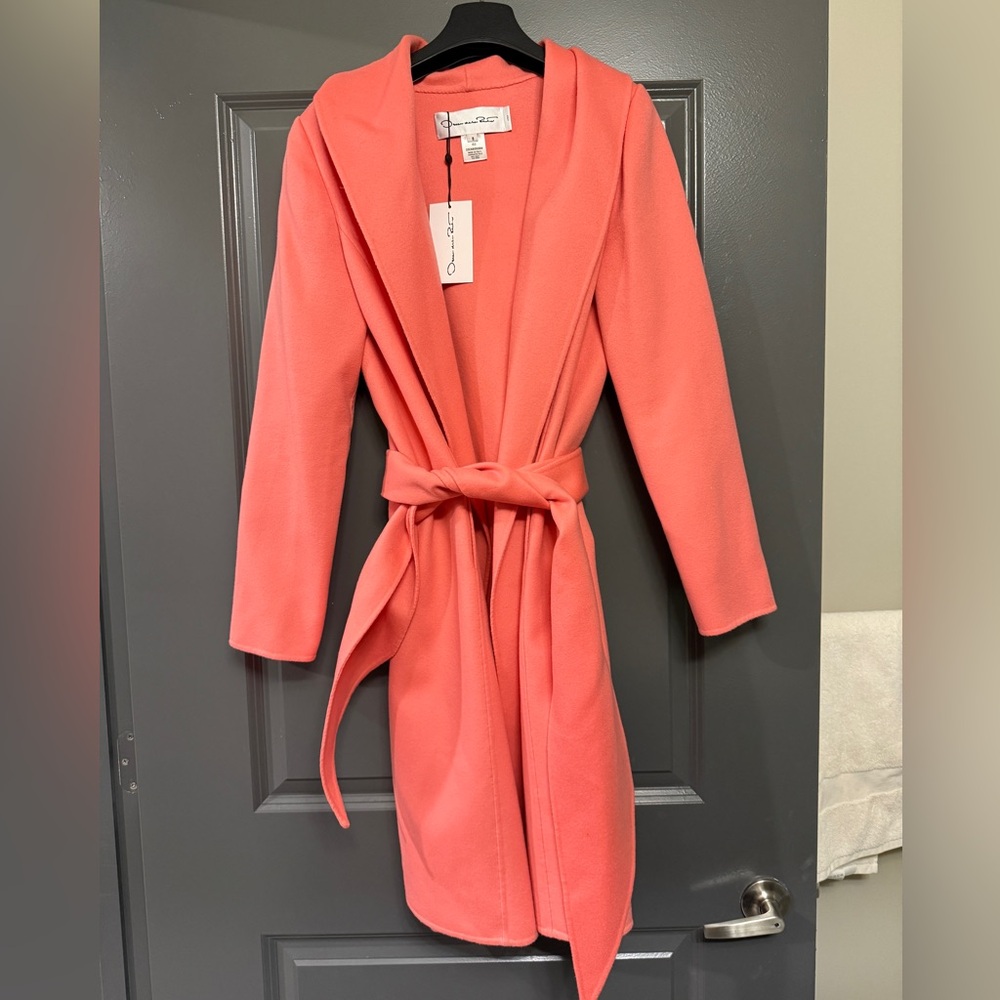 Oscar de la Renta Vibrant Pink coat
